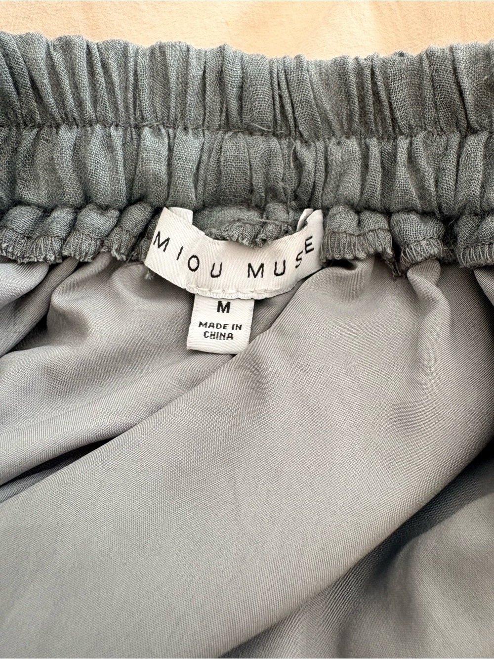 Casual Tiered Maxi Skirt in Slate Grey - Picture 4 of 5
